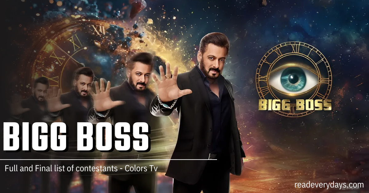 Bigg Boss 18: Full and Final list of contestants - Colors Tv