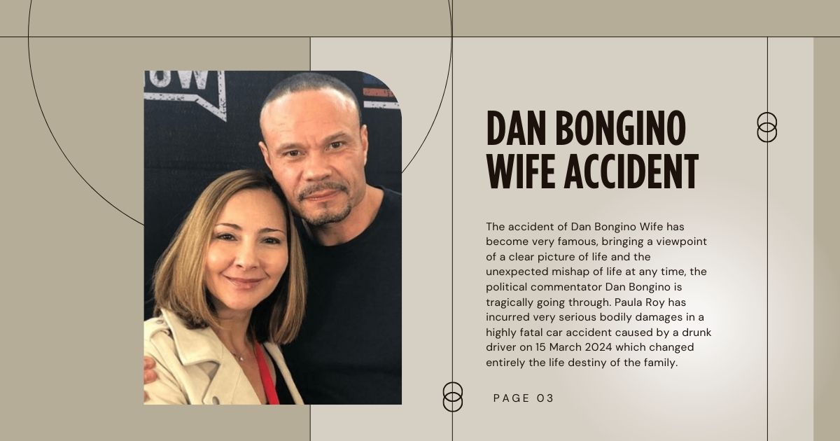 Dan Bongino Wife Accident