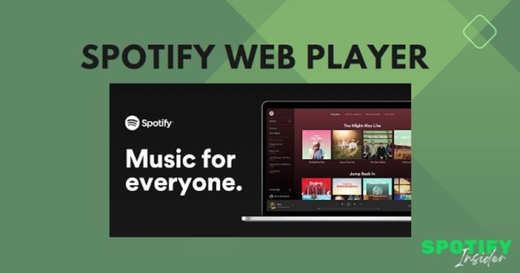 Important Features of the Spotify Web Player: 